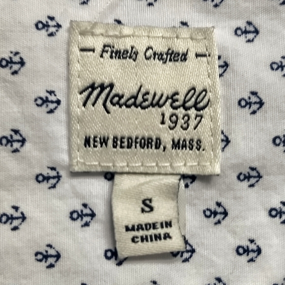 Nautical Button Down Oxford - Madewell - Picture 3 of 3